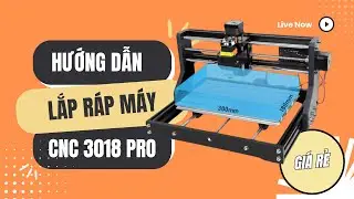 Hướng dẫn lắp r&aacute;p m&aacute;y CNC mini 3018 Pro gi&aacute; rẻ | Sang DIY