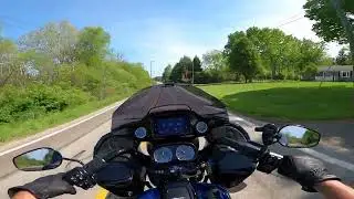2022 Reef Blue Harley Davidson Road Glide Special M8 114 Stock Pipes Engine Sound Only
