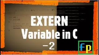 EXTERN Variable in C -2