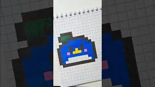 Kawaii Pixel art ideas ✨️| #pixel #pixelartideas #art #shorts