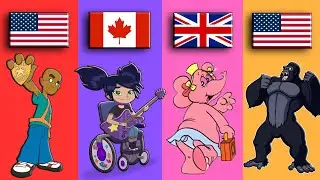 Cartoons from Different Countries | Pt. 30