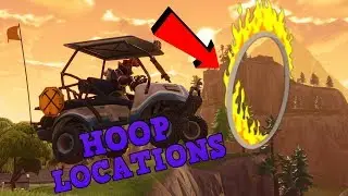 All 5 Flaming Hoop Locations | Very Easy Guide (Fortnite Battle Royale)