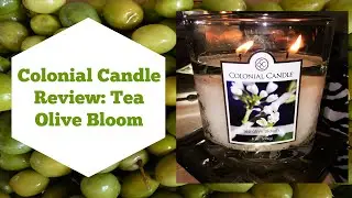 Colonial Candle Review: Tea Olive Bloom