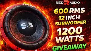 S&b 600rms subwoofer #redraudio #subwoofer #giveaway 