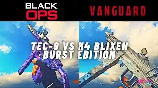 Burst SMG&rsquo;s Comparison | Cold War Tec-9 vs Vanguard H4 Blixen | WARZONE: PACIFIC