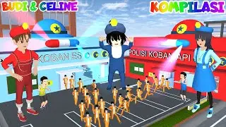 Kompilasi Yuta Polisi Koban Api 🔥 VS Mio Polisi Koban Es ❄️ | Tangkap Buronan Kabur |Sakura School