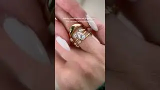 Timeless Diamond and Gold Ring Stacks