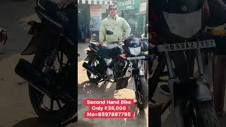 Second Hand Bike  Yamaha Saluto RX 110cc BS4 Showroom Condition Bike Only ₹35,000 Mobile 8597887795