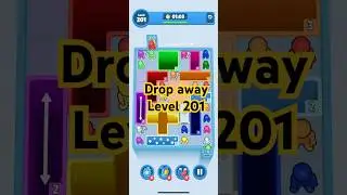Drop away level 201 #walkthrough #gaming #gameplay #puzzle #dropaway #level201