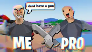 I Pretended To Have NO GUNS, Then I DESTROYED THEM... (Strucid Roblox)