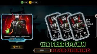 10 FREE SPAWN PACK OPENING - MK MOBILE Tormented Soul SPAWN