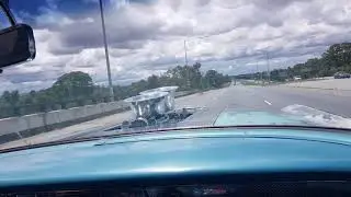WarSquaw First Test Drive in the 1955 Pontiac Gasser