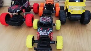 Monster Trucks Pull Back & Race Monster Trucks