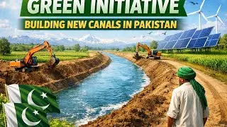  Green Initiative: Constructing New Canals in Pakistan/ پاکستان میں نئ نہروں کا بڑا منصوبہ