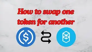 How to swap crypto currency (DEFI)