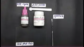 perfect zinc-phosphate cement mixing
