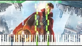 Catalytic - Hi Finesse (Doctor Strange Trailer Music) [Synthesia Piano Tutorial]