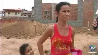Moradores do Bairro DERBA Felizes com a Constru&ccedil;&atilde;o de Escola Infantil Itaberaba TV Piemonte