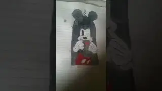 meu desenho desenhado do mickey mouse por min