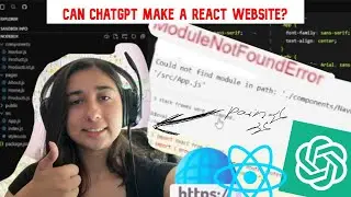 Can ChatGPT make a React website?