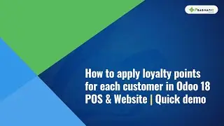 Apply loyalty points in Odoo 18 | POS & Website
