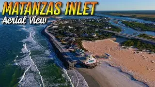 St Augustine Beach Matanzas Inlet Drone Tour