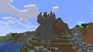 How to build a pirate defense tower in Minecraft Java/Bedrock!
