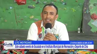 Este s&aacute;bado evento de Escalada en el Instituto Municipal de Recreaci&oacute;n y Deporte de Ch&iacute;a