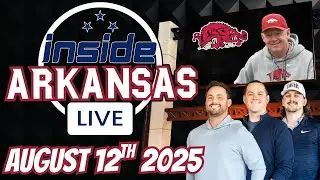 INSIDE ARKANSAS LIVE! | Is Petrino Offense Better? | August 12th 2025