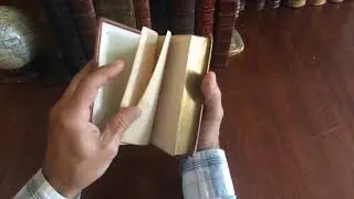 British Poetry & Poets Anthology 1851 beautiful leather gilt book fine binding
