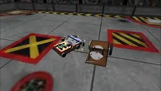 Robot Arena2 Banter WarsUS Techno Disk in round two Vs 5 house teams!