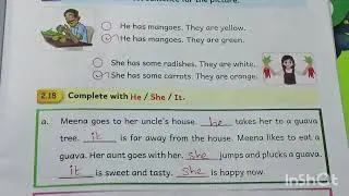 3rd standard term 2  English lesson 2 fruits and vegetables  workbook  answer