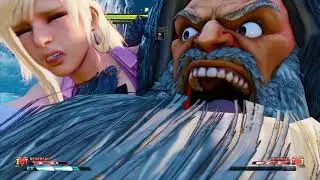 SFV Tifa Lucia mod vs Zangief