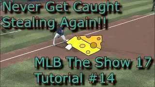 Amazing Trick For Stealing Bases!! - MLB The Show 17 Tutorial #14