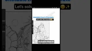 Procreate Tutorial, Wobbly LINES? FIX IT NOW FAST & EASY way #procreateart #digitalart #procreate