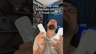 Cuidado com extens&atilde;o el&eacute;tricas em sua casa