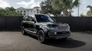 2019 Range Rover SV Autobiography LWB &ndash; Black on Red | Supercharged V8 Luxury | #walkaround