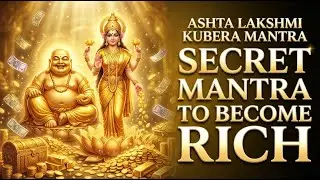 Secret Mantra to Become Rich Overnight | Ashta Lakshmi Kubera Mantra 108 Times for Wealth, Money