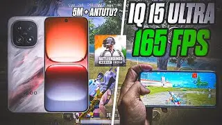 iQOO 15 Ultra – 165FPS Gaming Monster 🔥 Fan Cooling + Snapdragon 8 Elite Gen 5