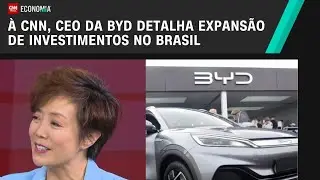 À CNN, CEO da BYD detalha expansão de investimentos no Brasil | CNN ENTREVISTAS