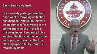 Clarity on garbage/recycling charges, Recompete Grant and Workforce Development in Decatur