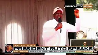 president William ruto launched the Nyota Programme at Gusii stadium, kisii county