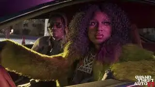 GRAND THEFT AUTO: VI&reg;️| Official Screen Capture 27 | Real Dimez/Roxy | &lsquo;Traffic Stop&rsquo;
