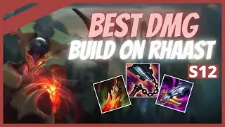 My FAVORITE RHAAST BUILD (High DMG, TANK & LIFESTEAL) | Full Jungle Gameplay Season 12