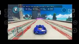 Sonic & All-Stars Racing Transformed | Gamegub 5.3.3 | snapdragon 8+ gen 1 gameplay