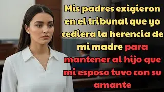 Mis padres me demandaron para quitarme la herencia y dársela al hijo de la amante de mi esposo…