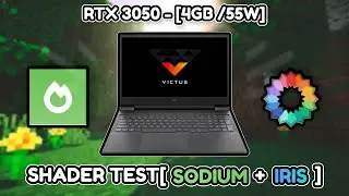 RTX 3050 (4GB ) Minecraft Shaders Test