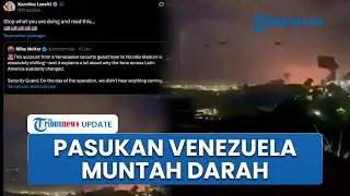 Pasukan Venezuela Muntah Darah saat AS Gunakan Senjata Misterius untuk Tangkap Presiden Maduro