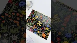 Cabbrix Floral Design Monthly Calendar 🌸✨#planner #plannerlife #plannerlove