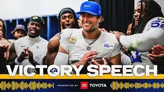 &ldquo;9TH ALL-TIME IN PASS YARDS!&rdquo; Sean McVay&rsquo;s Victory Speech After Win Over Ravens